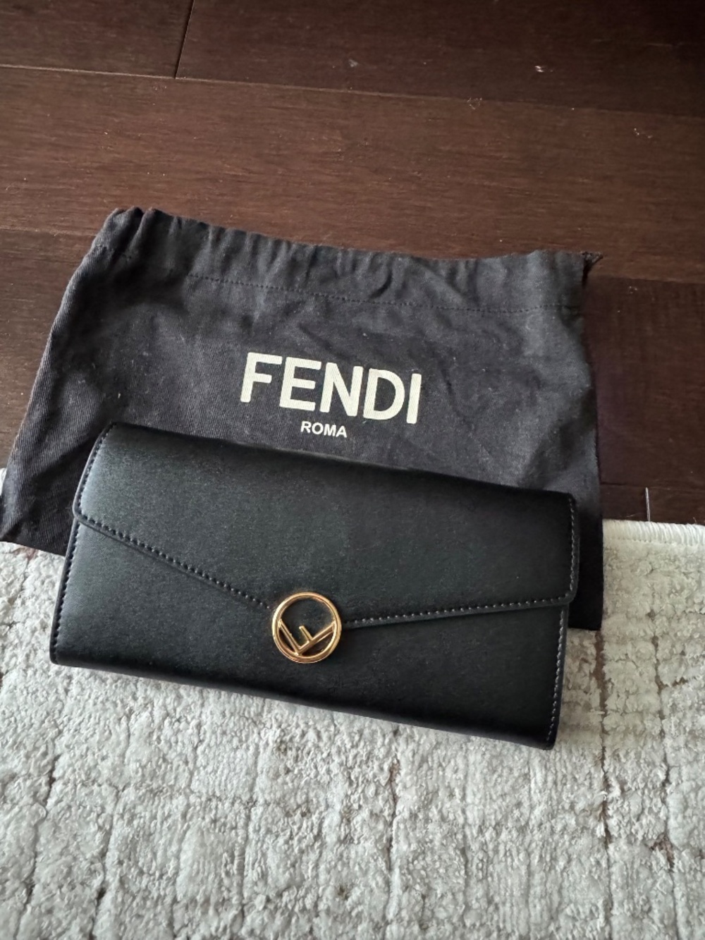 Fendi “F is Fendi” Chain Continental Wallet on Chain (never used) - Picture 9 of 9